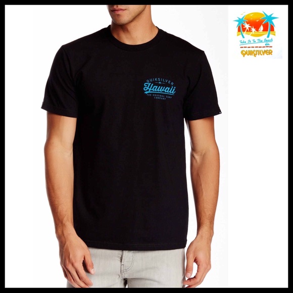 Quiksilver Other - QUICKSILVER HAWAII LOGO TEE PREMIUM LINE T-SHIRT
